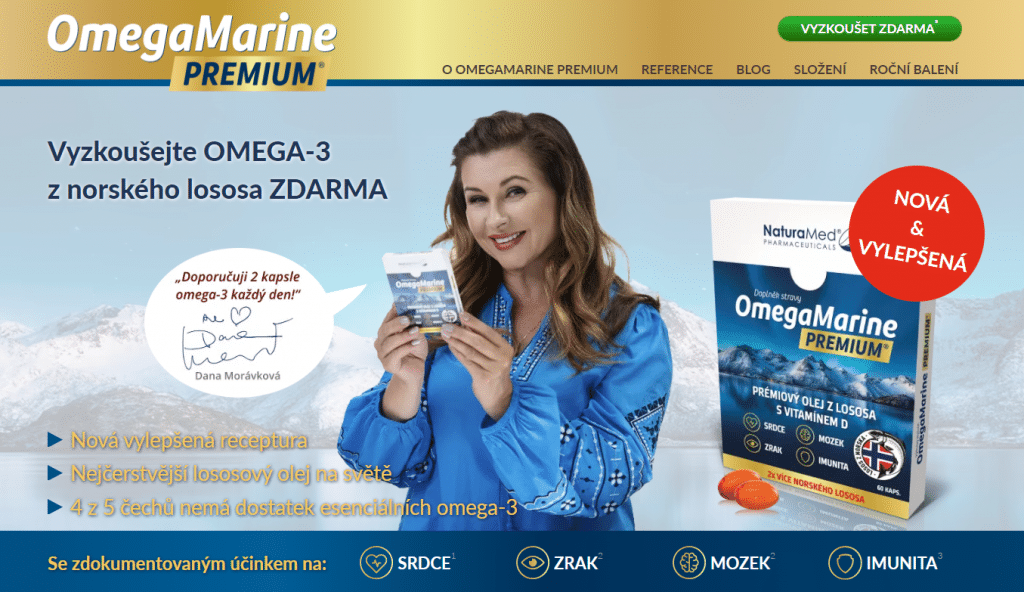 omega marine premium recenze